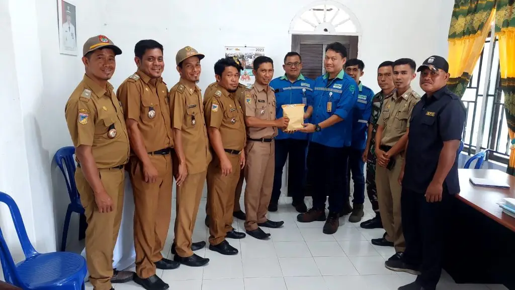 Dukung Peternakan Lokal, PT. PAU Bangun Pagar Kandang Lepas di Kintom